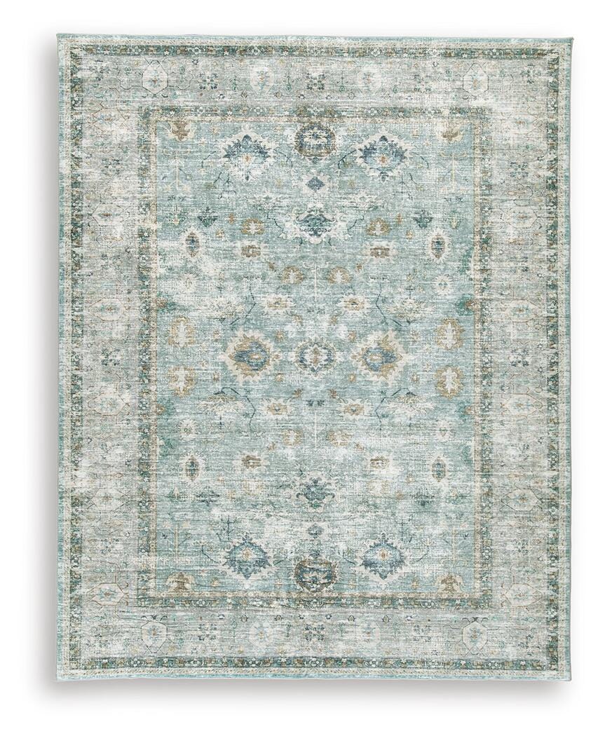 Ladstoney 7'6" X 9'6" Memory Foam Area Rug - Beige (1)