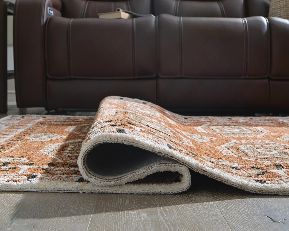 Qaabiz 7'8" x 10' Area Rug - Dark Brown (4)