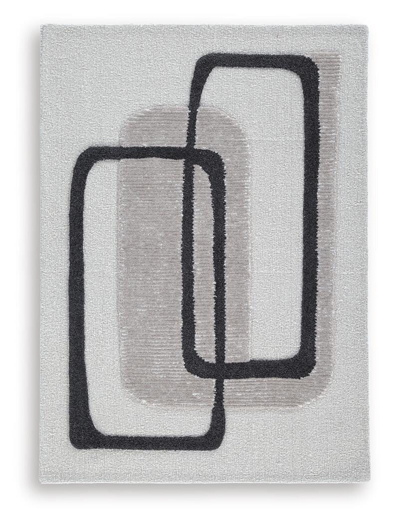 Davismour 5' x 7' Area Rug - Beige (1)