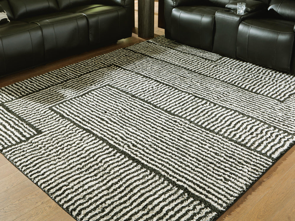 Kurtmen 7'10" x 9'10" Area Rug - Black (2)