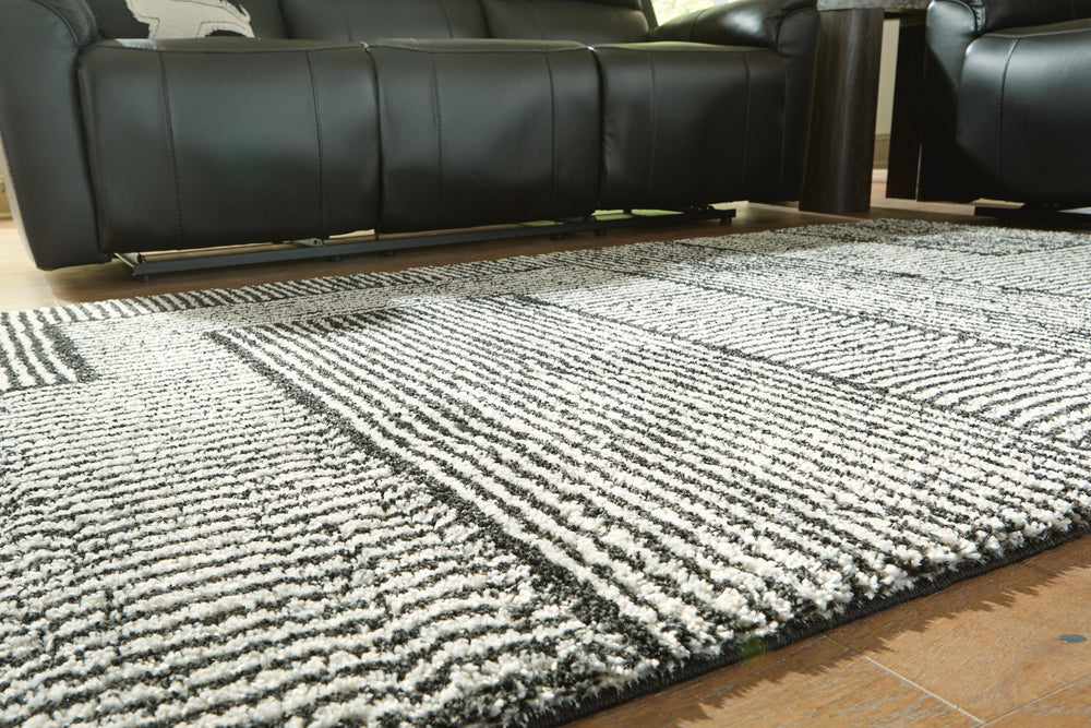 Kurtmen 7'10" x 9'10" Area Rug - Black (3)