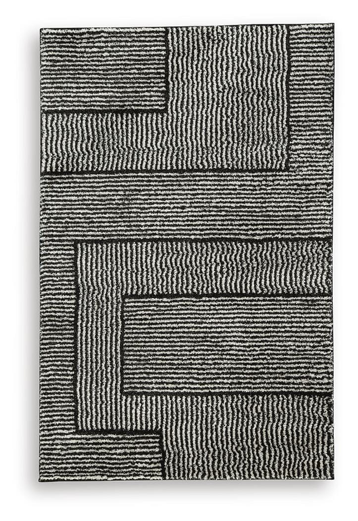 Kurtmen 5' x 7' Area Rug - Black (1)