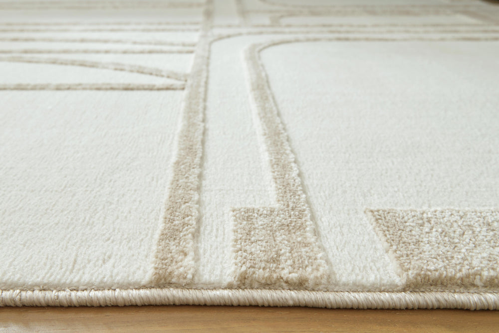 Farongrove 5'3" x 7' Area Rug - Beige (3)