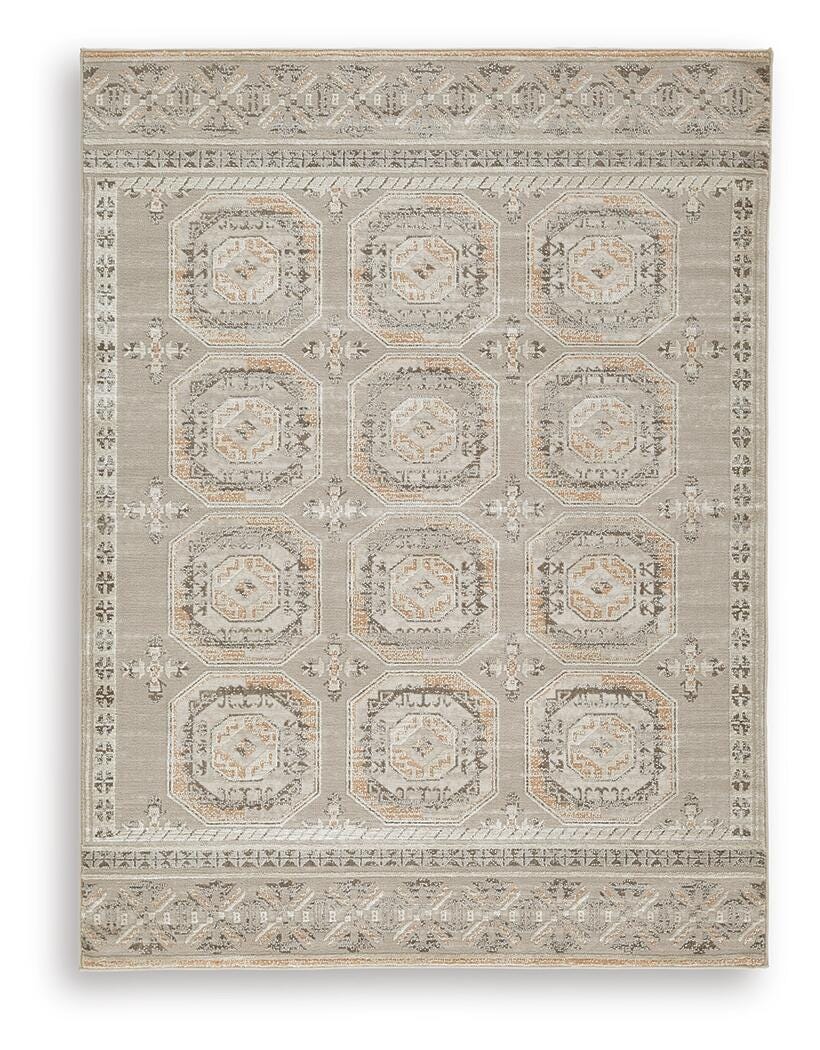 Bachby 5'3" x 7' Area Rug - Light Brown (1)