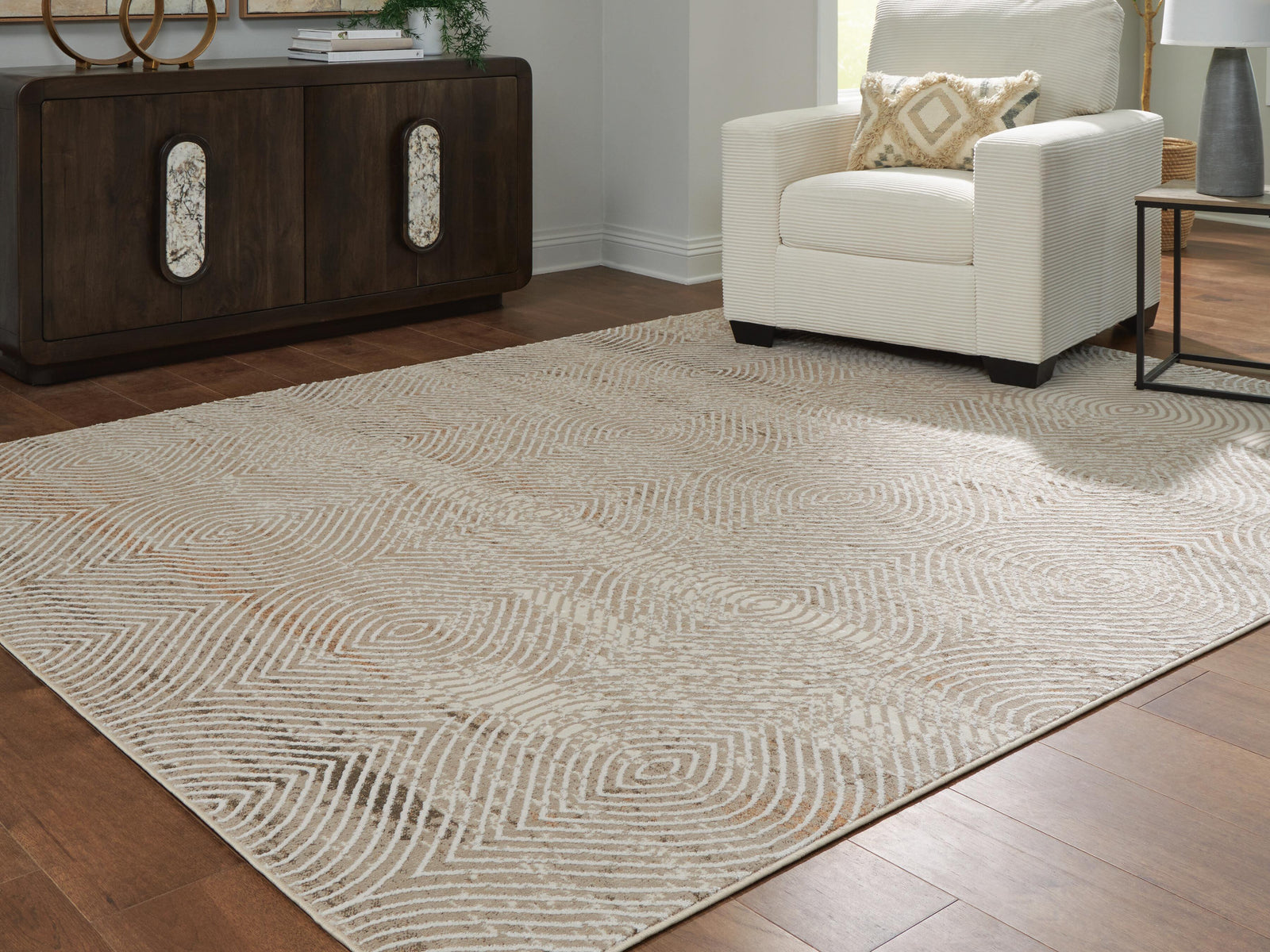Bachus 7'10" x 10' Area Rug - Beige (2)