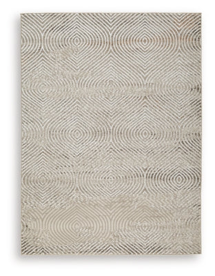 Bachus 5'3" x 7' Area Rug - Beige | Ashley Furniture