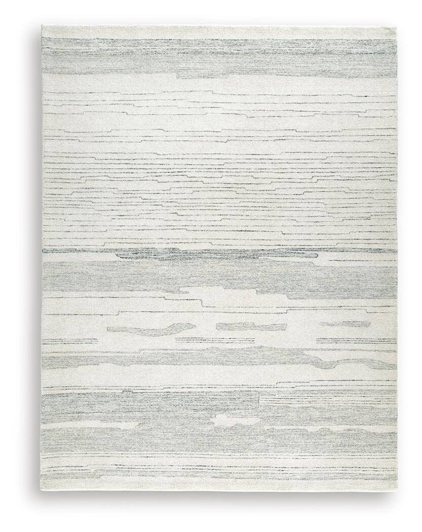 Genemost 7'8" x 10' Area Rug - Blue (1)