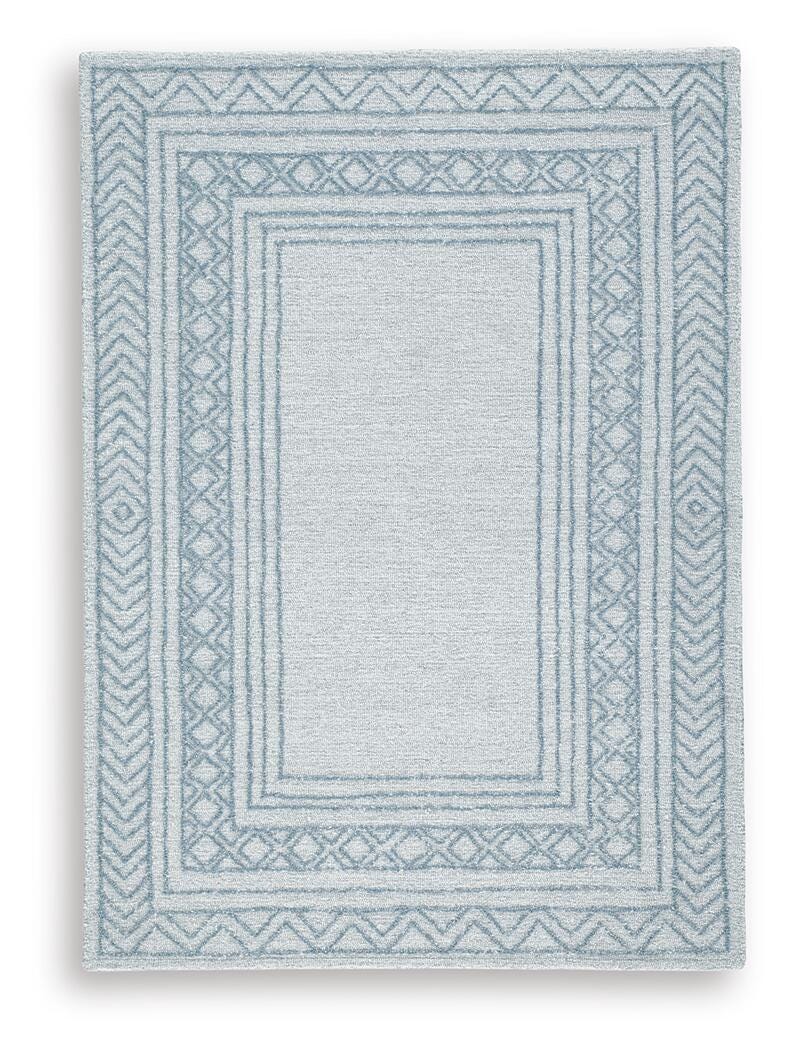 Azelhurst 5' x 7' Area Rug - Blue (1)
