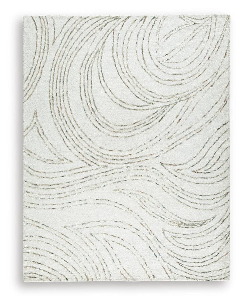Deenbury 7'8" x 10' Area Rug - Beige (1)