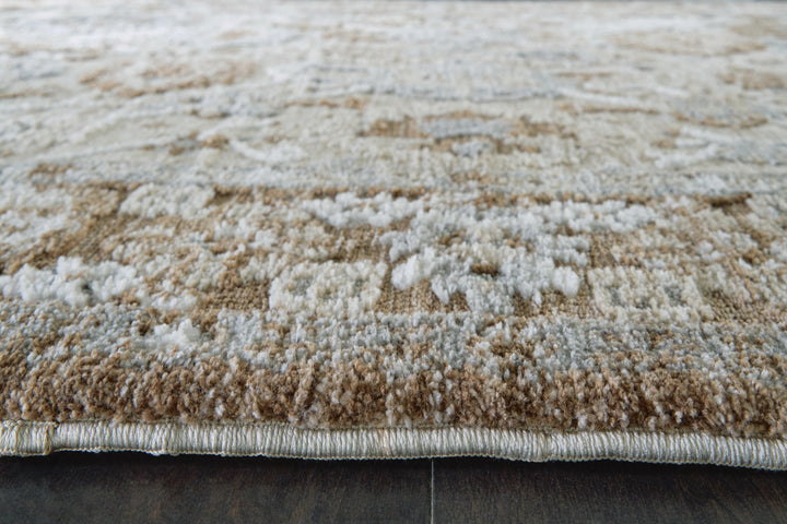 Ainswick Memory Foam Medium Rug - Brown/Beige/Gray (3)