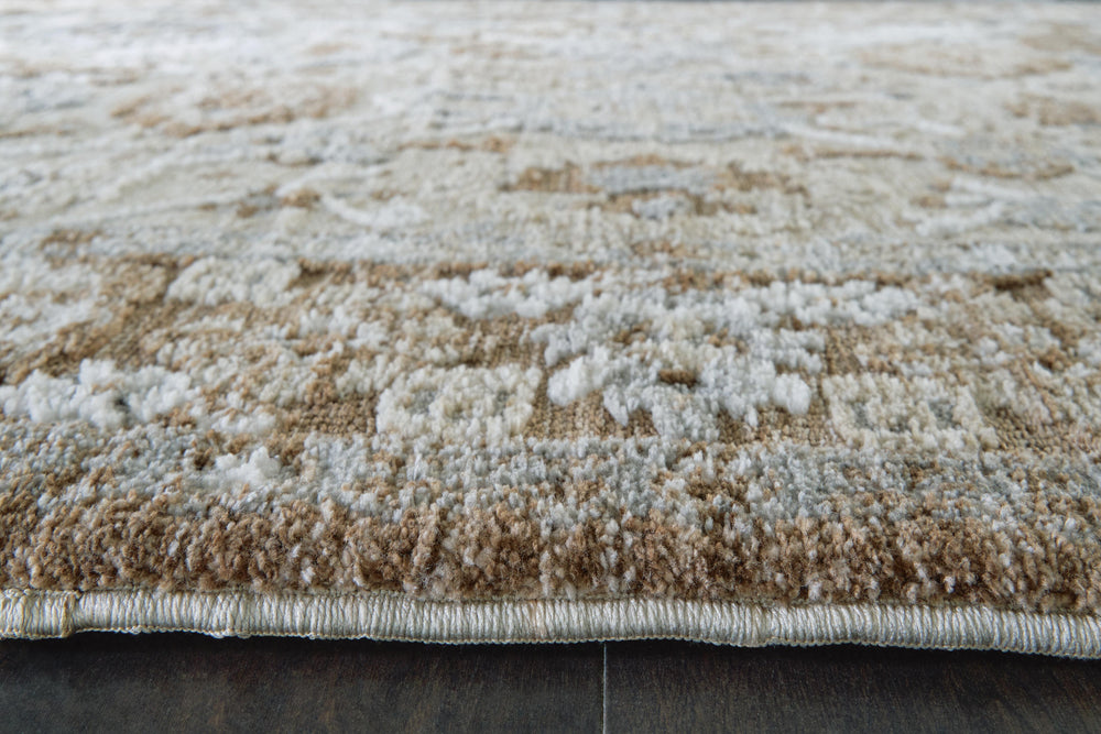 Ainswick Memory Foam Medium Rug - Brown/Beige/Gray (3)