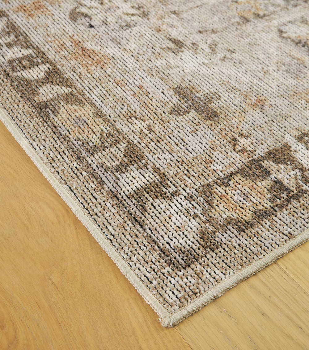 Livdon Washable Medium Rug - Brown/Beige/Gray (3)