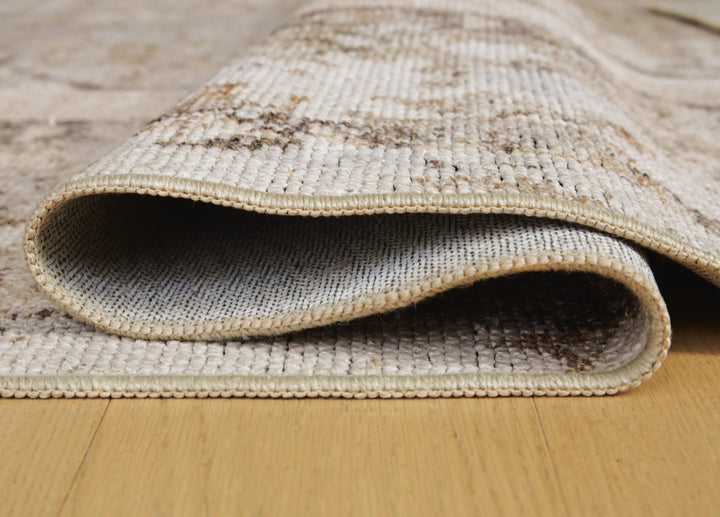 Livdon Washable Medium Rug - Brown/Beige/Gray (4)