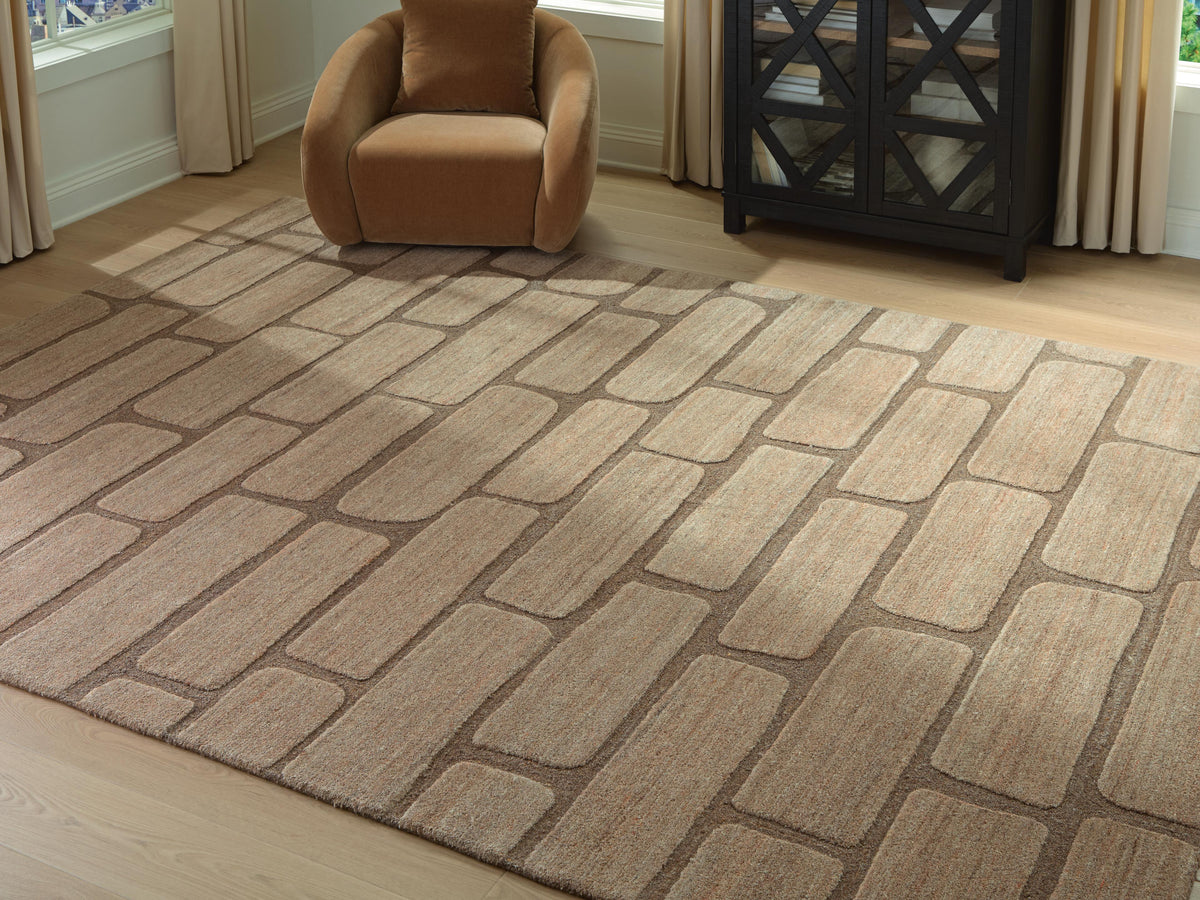 Orest Extra Large Rug - Brown (2)