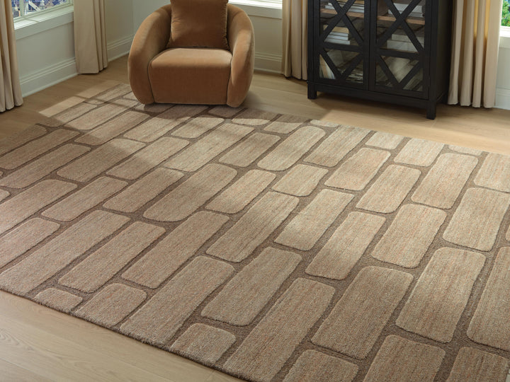 Orest Extra Large Rug - Brown (2)