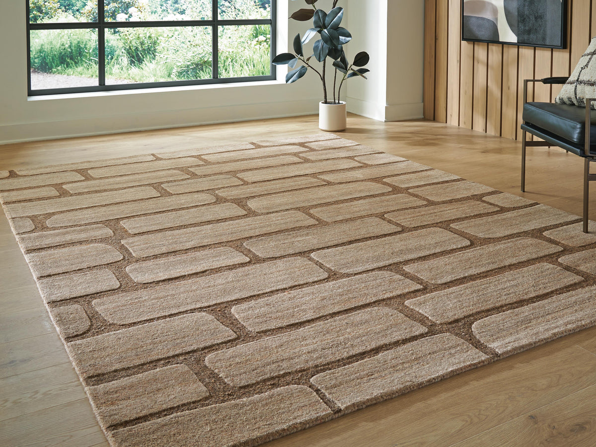 Orest Large Rug - Brown (2)