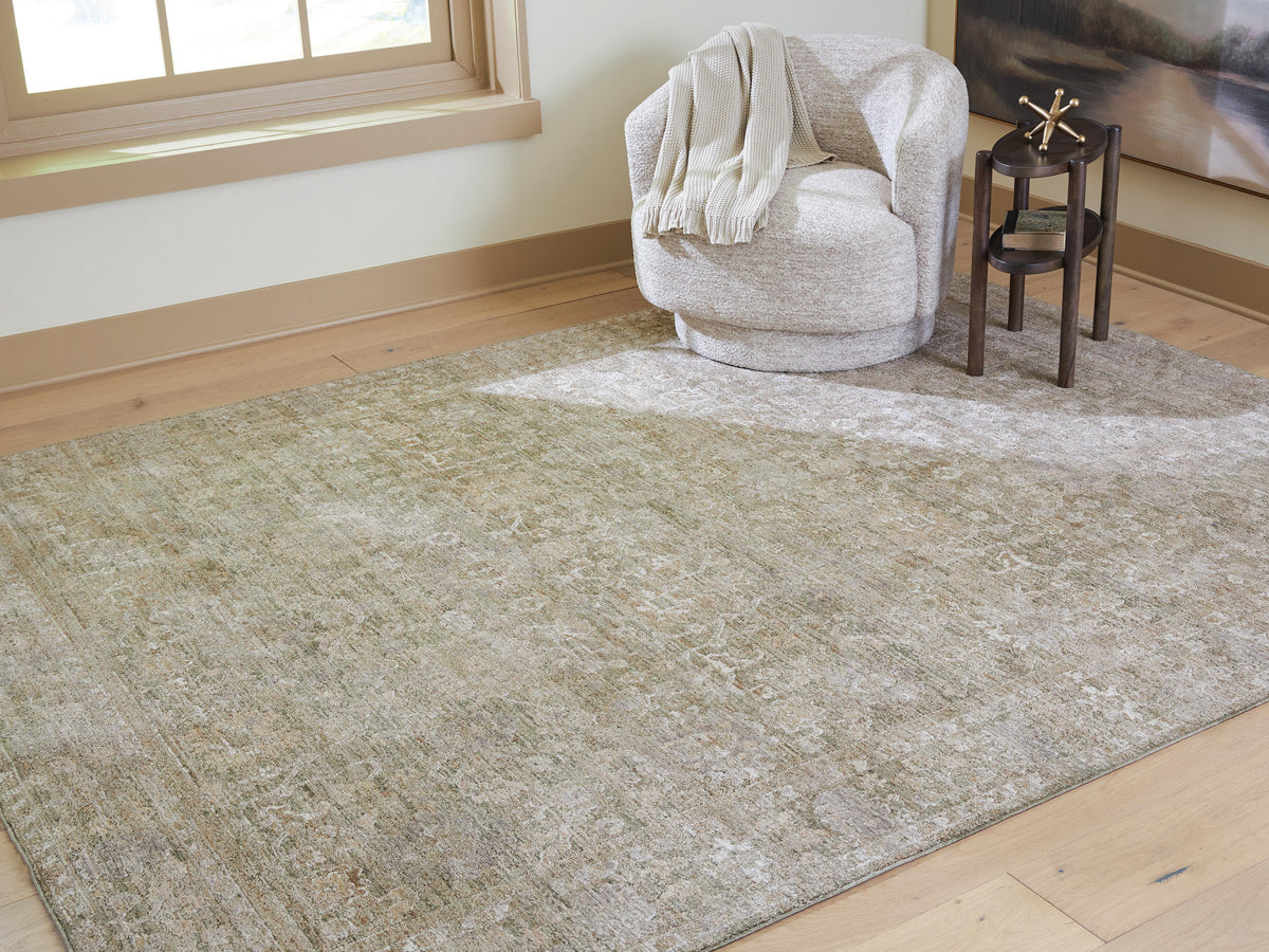 Neroham Large Rug - Gray/Brown/Cream