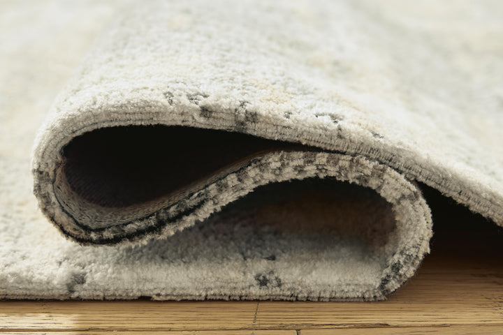 Raif Medium Rug - Gray/White/Cream (4)