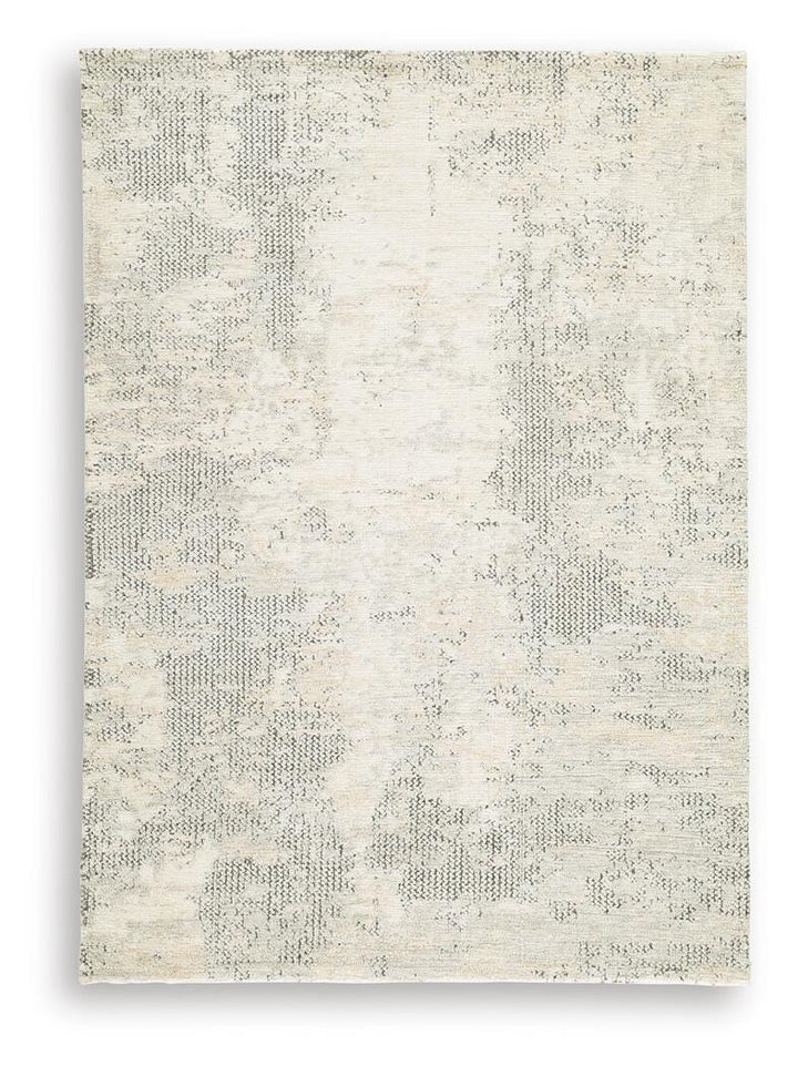 Raif Medium Rug - Gray/White/Cream (1)
