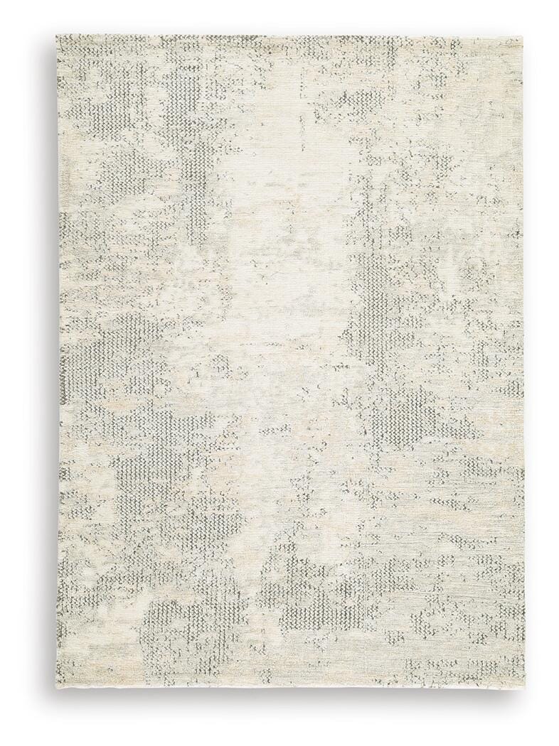 Raif Medium Rug - Gray/White/Cream (1)