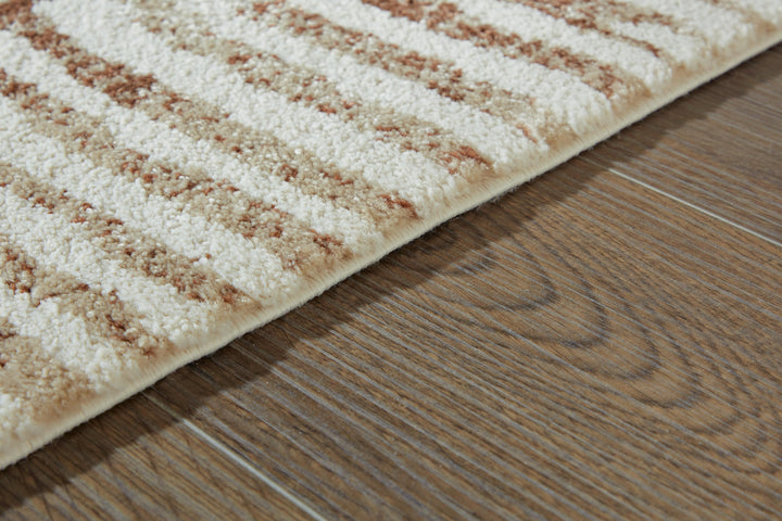 Uduak Medium Rug - Cream/Tan/Rust (3)