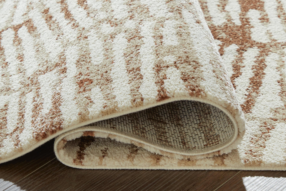 Uduak Medium Rug - Cream/Tan/Rust (4)