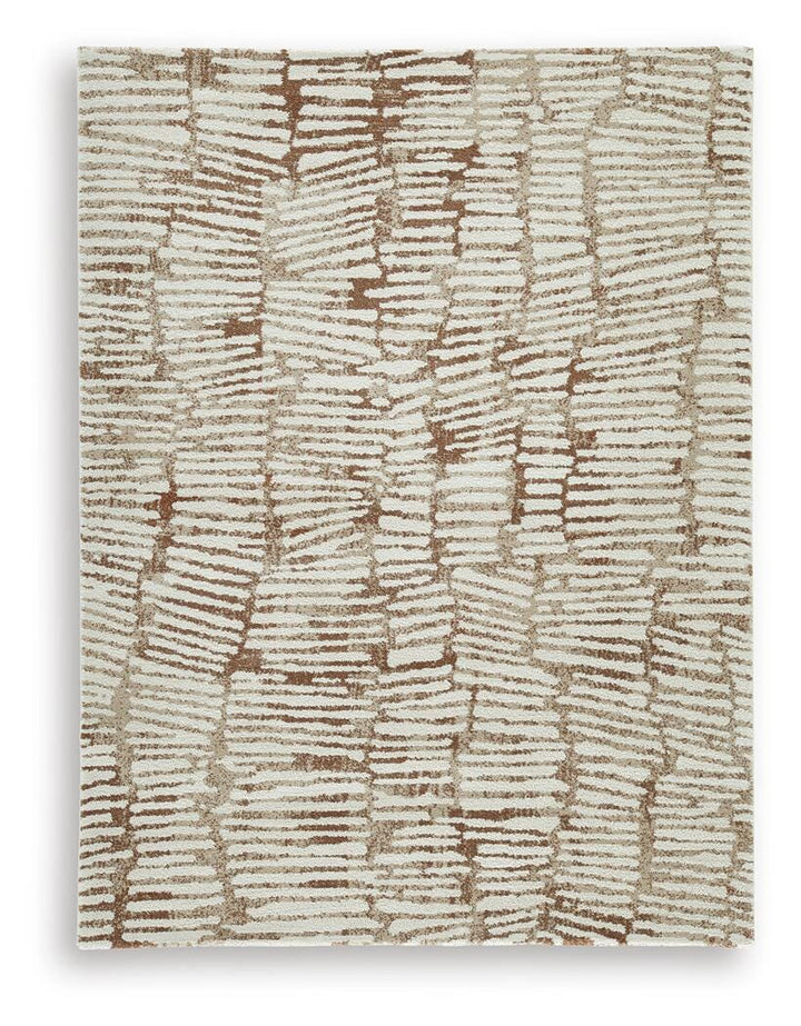 Uduak Medium Rug - Cream/Tan/Rust (1)