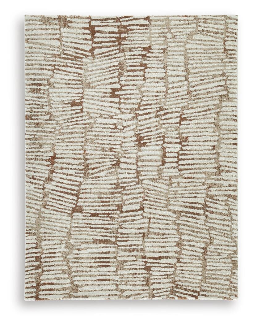 Uduak Medium Rug - Cream/Tan/Rust (1)
