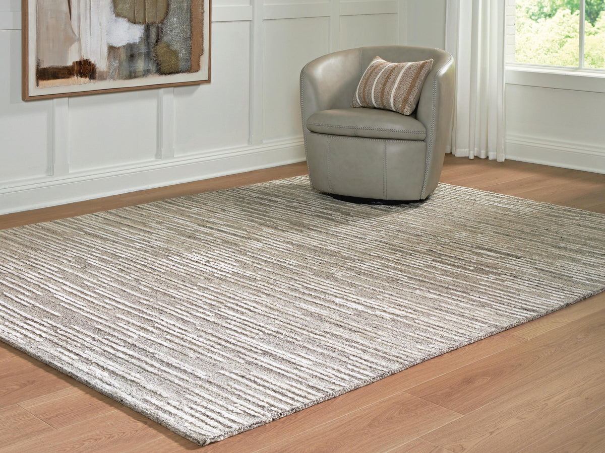 Eljory Large Rug - Gray (2)