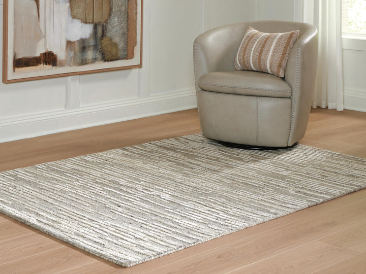 Eljory Medium Rug - Gray (2)