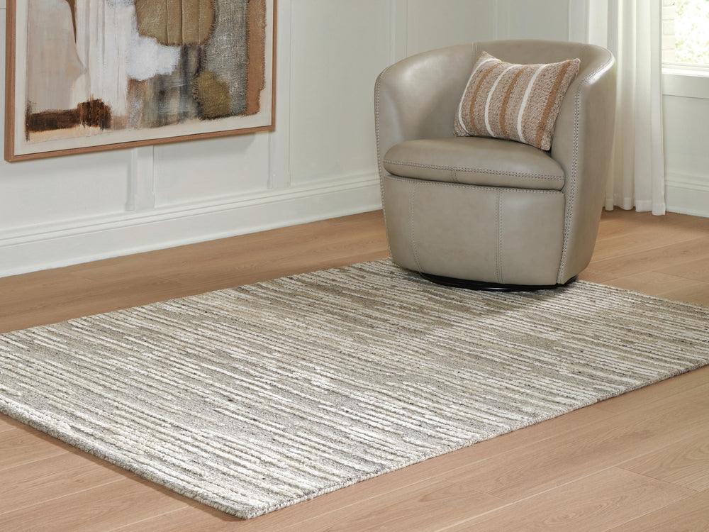 Eljory Medium Rug - Gray (2)