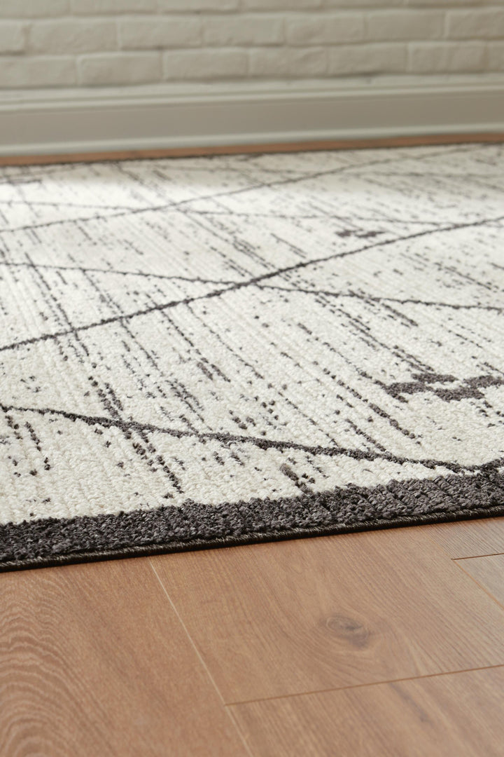 Fenriston Medium Rug - Cream/Black (3)