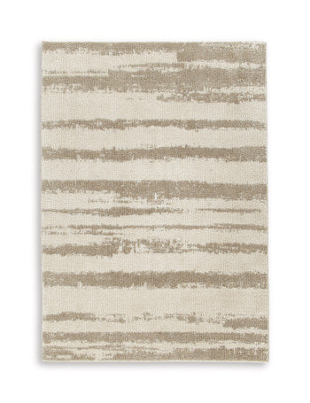 Jerrlow Washable Medium Rug - Beige