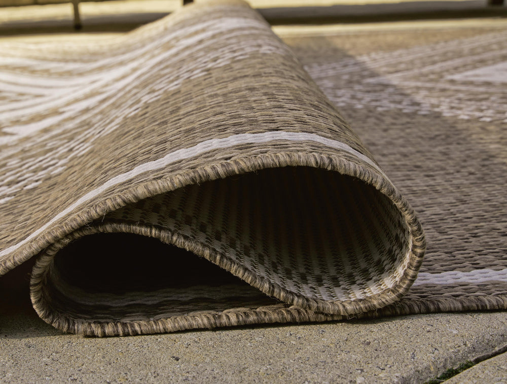 Dunsler 5' x 7' Rug - Dark Brown (4)