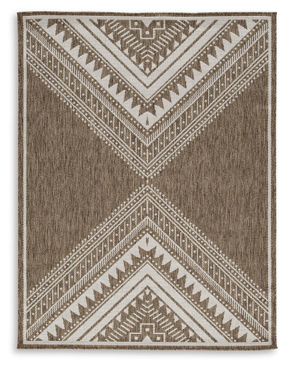 Dunsler 5' x 7' Rug - Dark Brown (1)