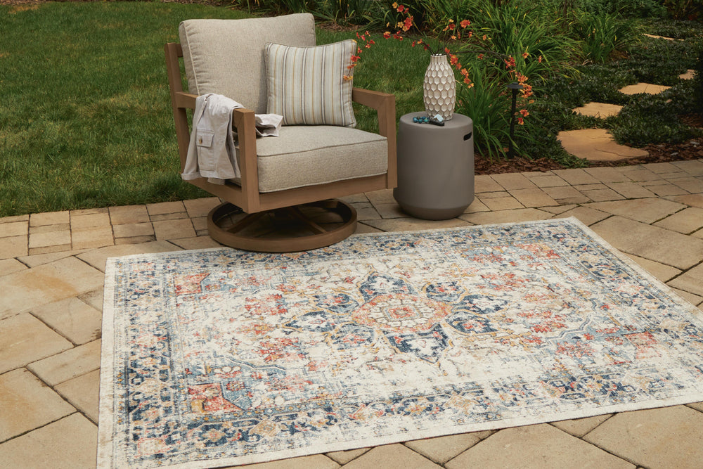 Jarrpage 5' x 7' Rug - Light Brown (2)