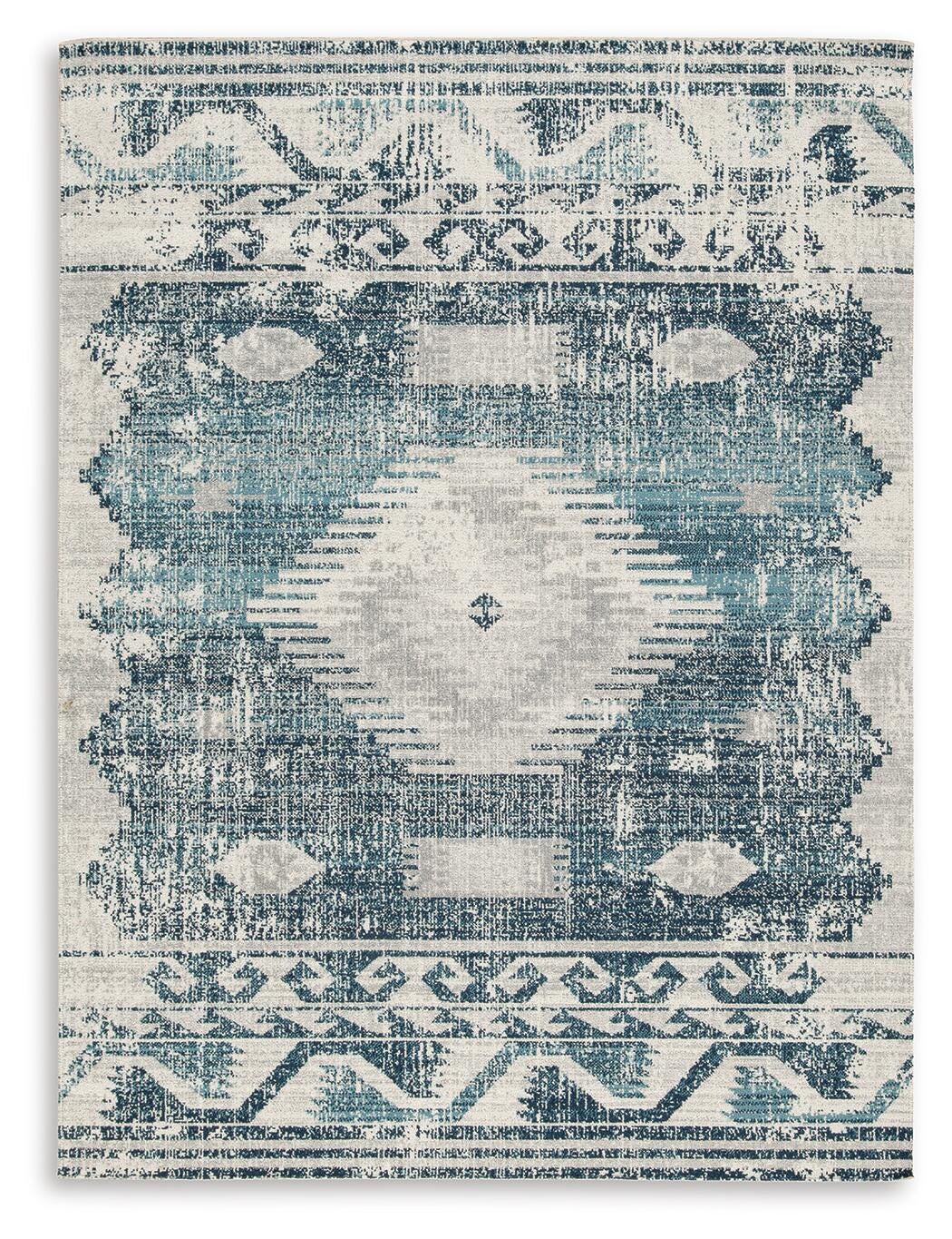Daddridge 8' x 10' Rug - Blue (1)