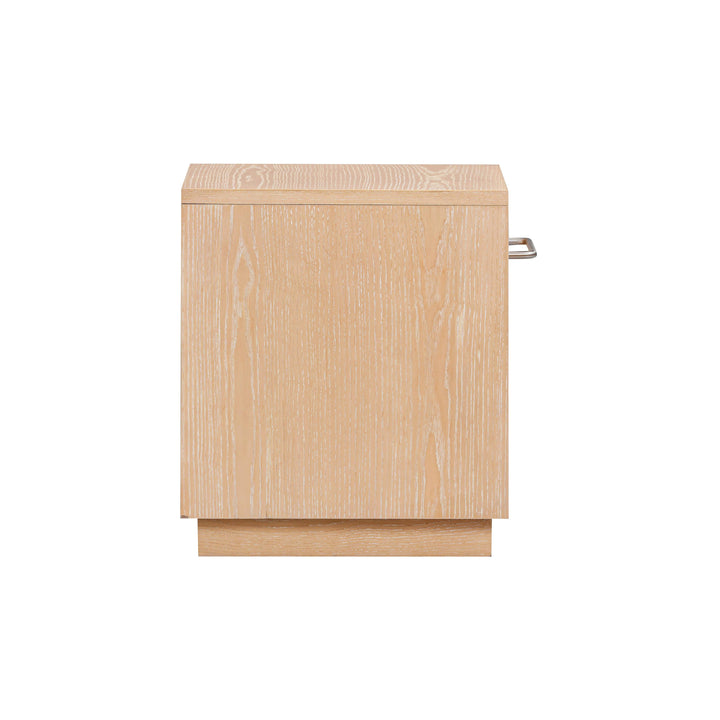 Marlow 17" Natural Wood Nightstand With Drawer