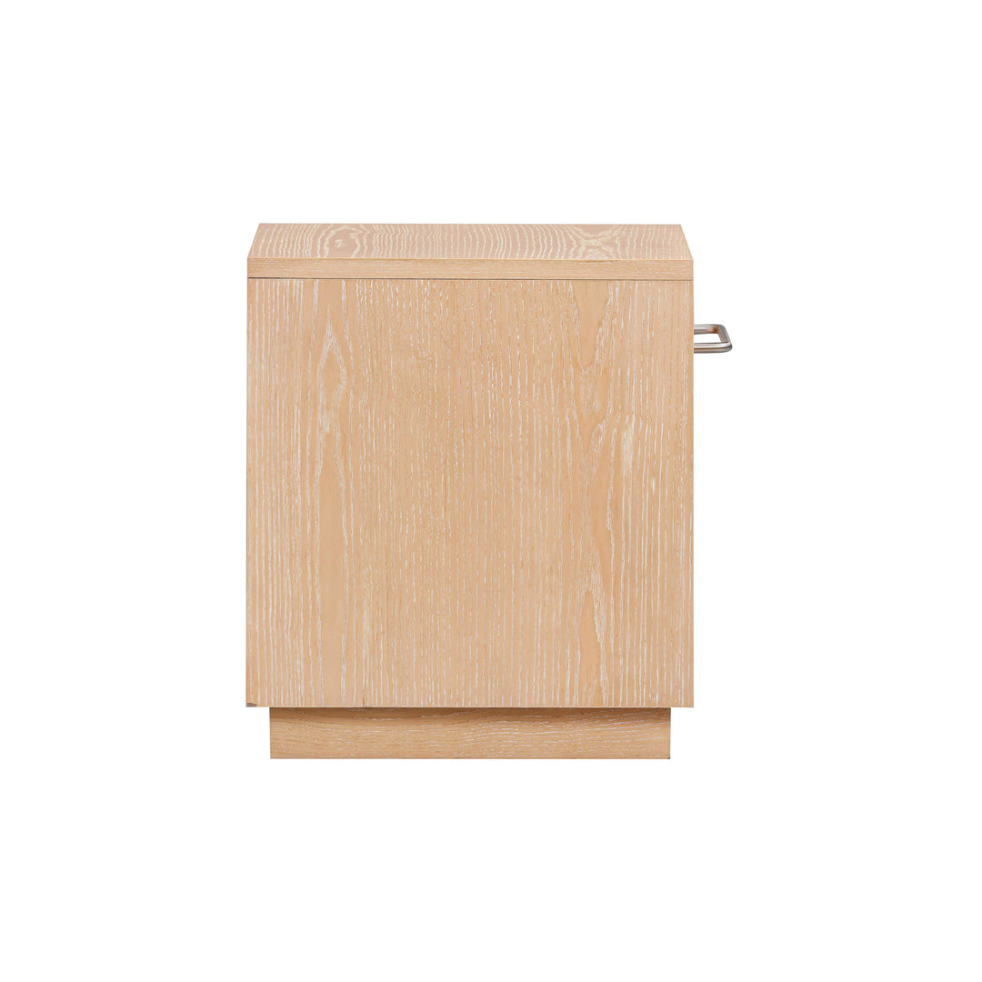 Marlow 17" Natural Wood Nightstand With Drawer