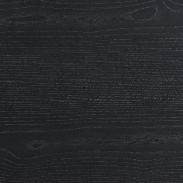 Marlow 60" Black Wood 6-Drawer Dresser