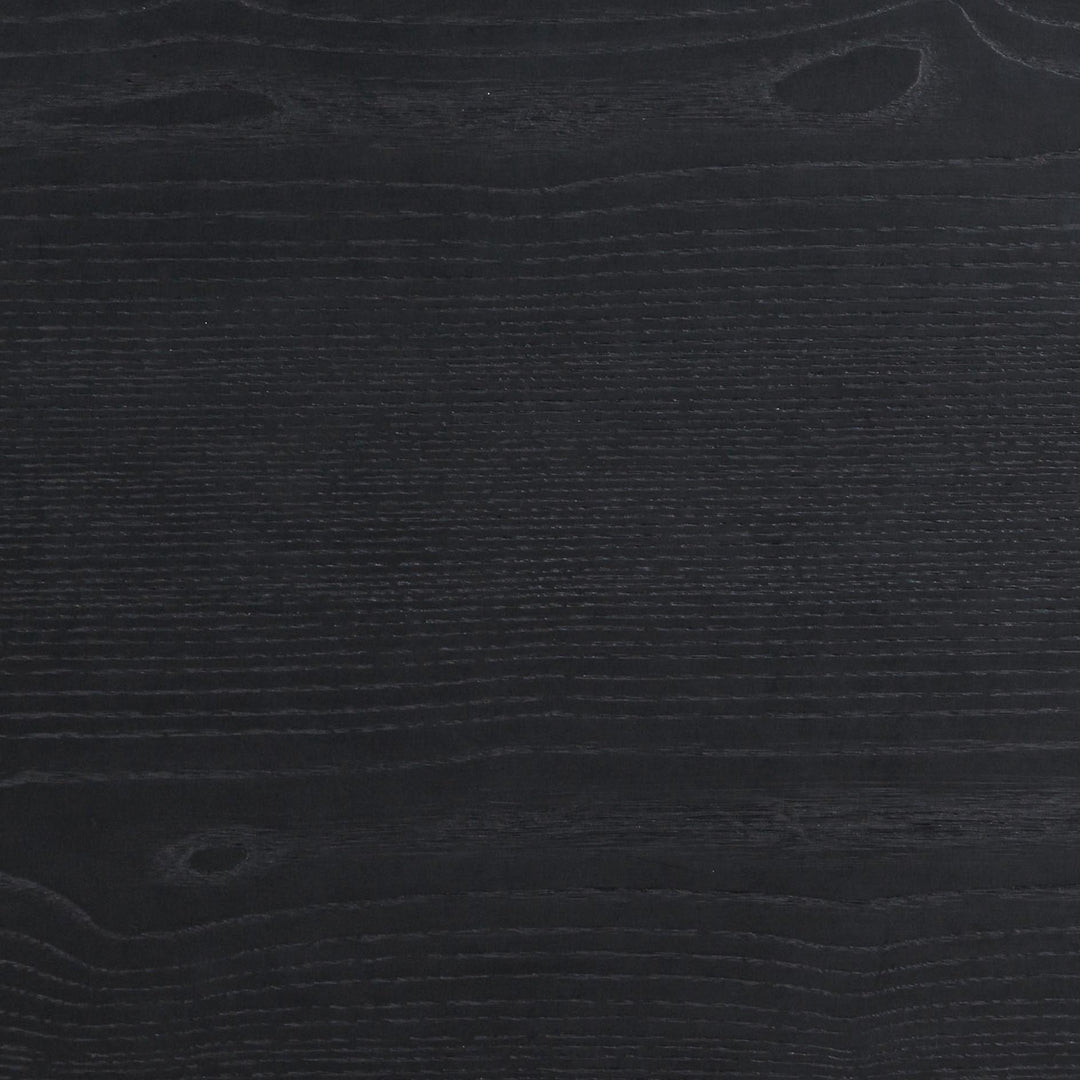 Marlow 60" Black Wood 6-Drawer Dresser