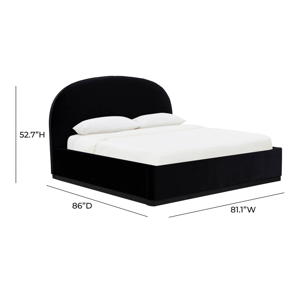 Marlow Performance Velvet Bed