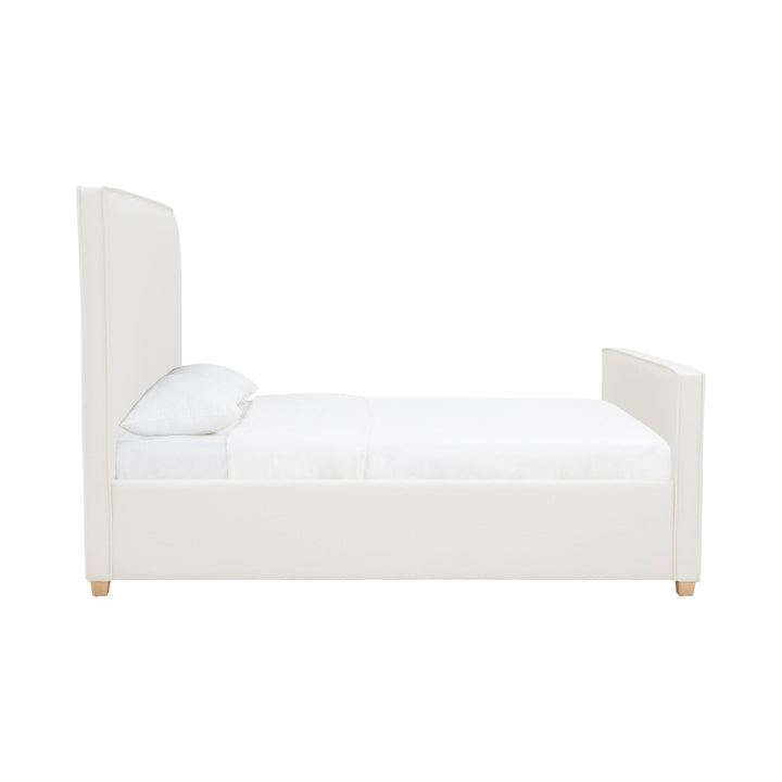 Bristol Park Ivory Contract-Grade Fabric Upholstered Bed - King