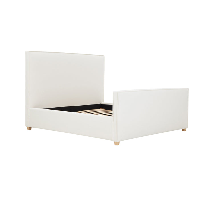 Bristol Park Ivory Contract-Grade Fabric Upholstered Bed - King