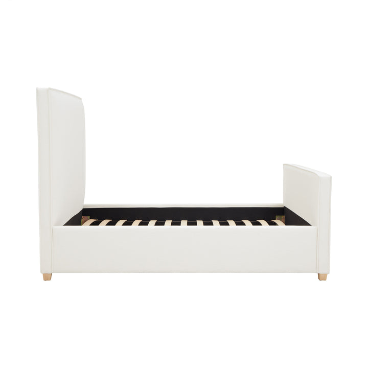 Bristol Park Ivory Contract-Grade Fabric Upholstered Bed - King