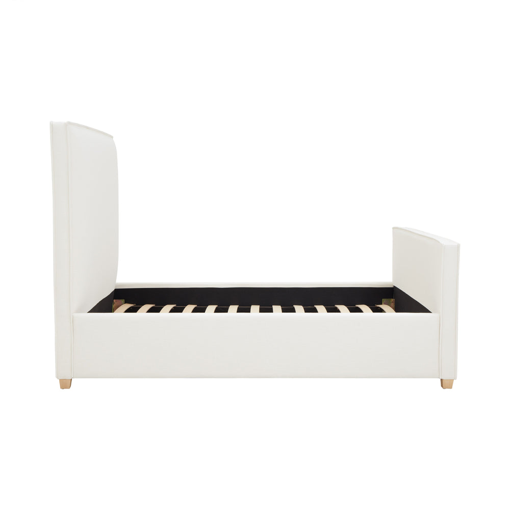 Bristol Park Ivory Contract-Grade Fabric Upholstered Bed