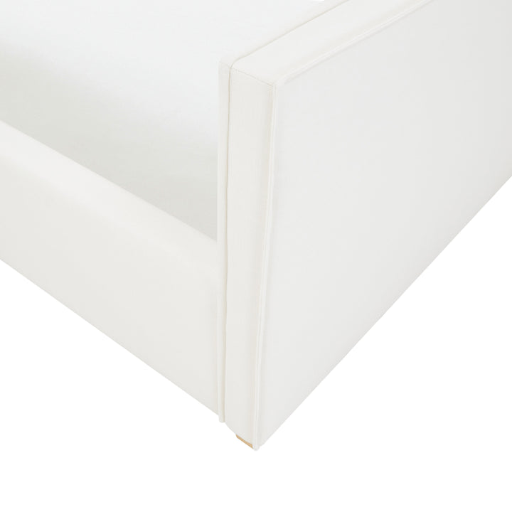Bristol Park Ivory Contract-Grade Fabric Upholstered Bed - King