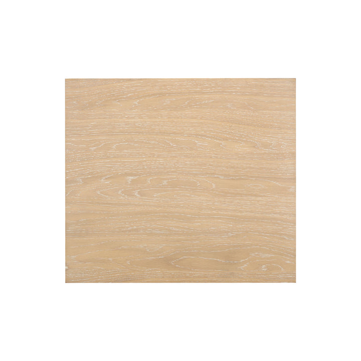 Bristol Park 20" Natural Oak Wood 2-Drawer Nightstand