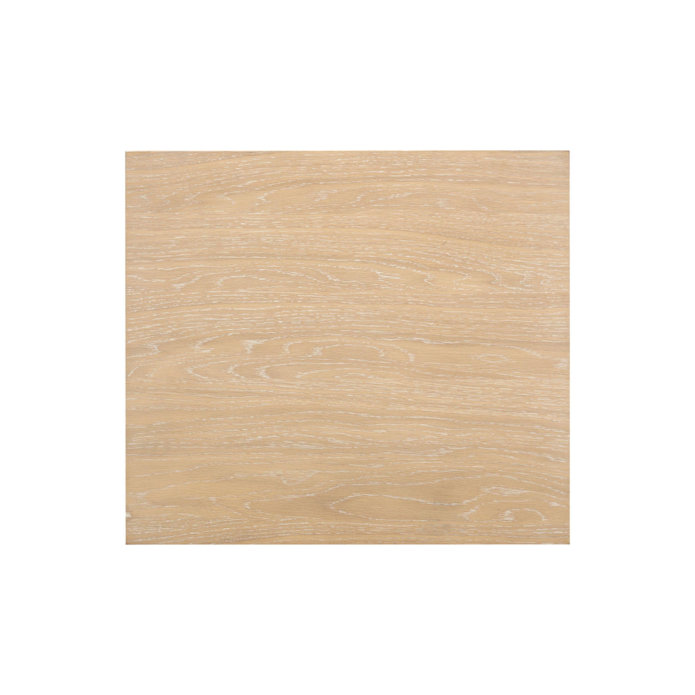 Bristol Park 20" Natural Oak Wood 2-Drawer Nightstand
