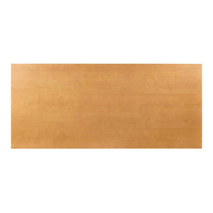 Nolan 98" Natural Wood Rectangular Dining Table